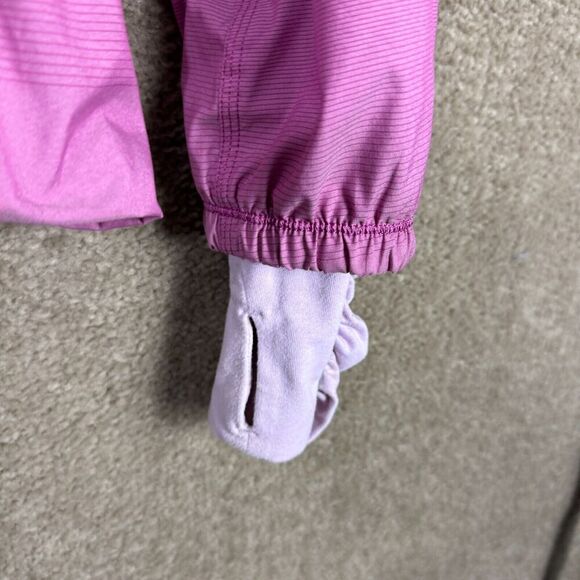 Lululemon Downtime Jacket Womens Size 6 Purple Violaceous Stripe Gradient Hooded - Picture 4 of 11